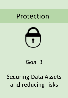 Protection: Goal 3 - Securing Data Assets and reducing risks