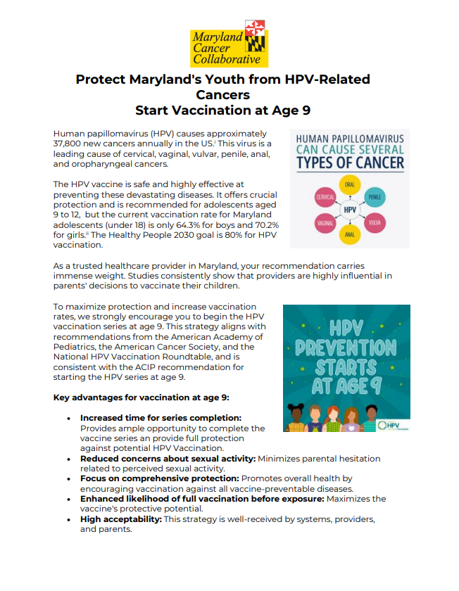 HPV Protect Maryland's Youth form HPV-Related Cancers.png