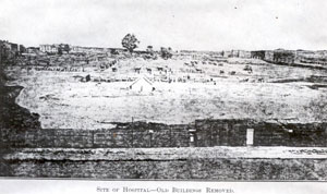 Maryland Hospital Razed -- Around 1873