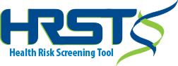 Health Risk Screening Tool Logo (blue and green)